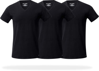 HOTPair of Thieves Men Super Soft V Neck | T-Shirt for Men | Breathable, Tagless Performance Cotton Blend | All-Day Wear