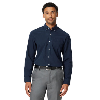 HOTAmazon Essentials Men's Long-Sleeve Pocket Oxford Shirt