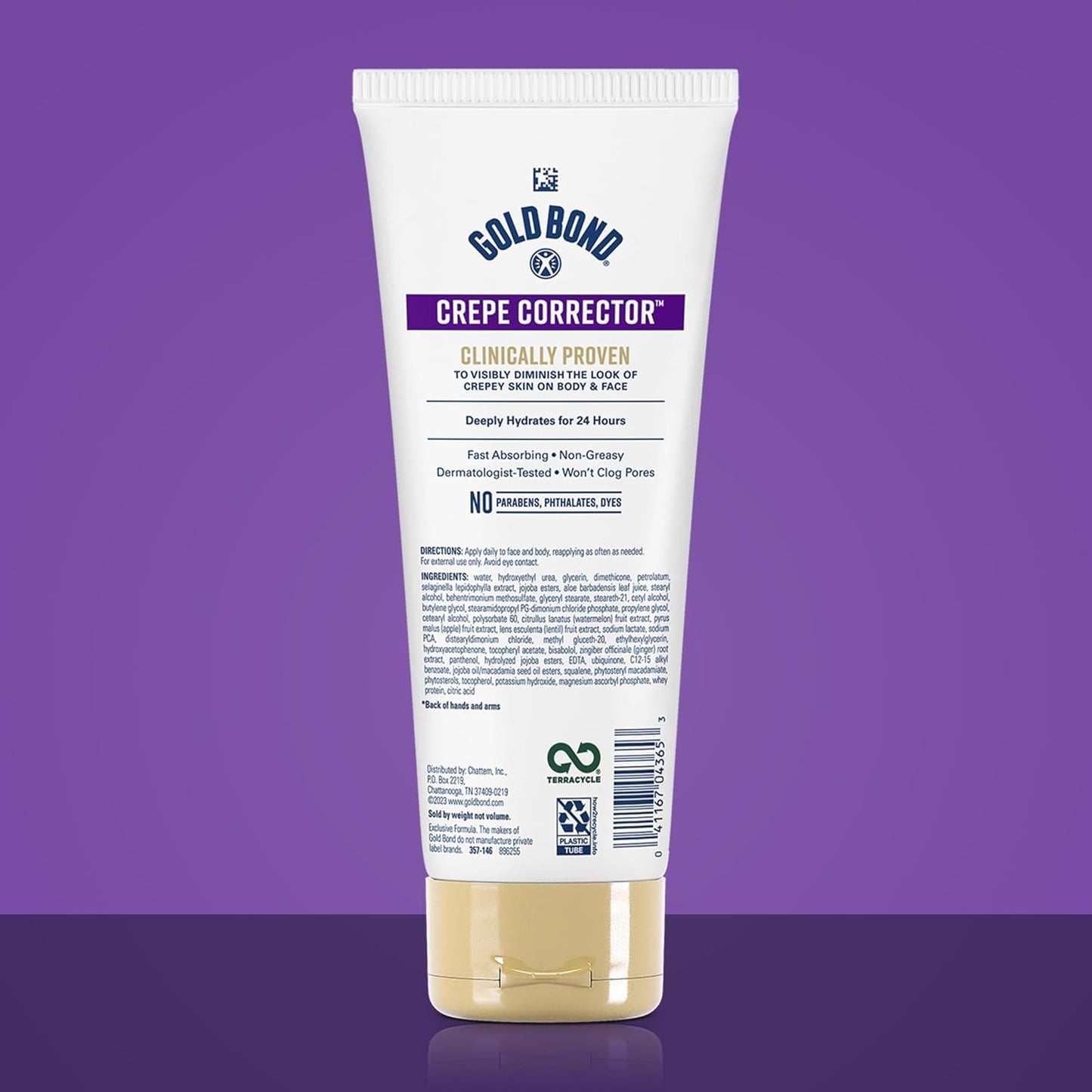 HOTGold Bond Age Renew Crepe Corrector Body Lotion, Replenishing & Smoothing Formula, Gold Bond Crepe Corrector Body Lotion, 8 oz