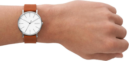 HOTSkagen Signatur Minimalist Stainless Steel Watch for Men