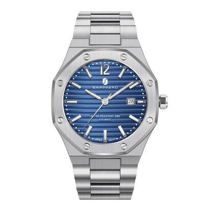 HOTBENYAR Watch for Men Analog Quartz Chronograph Waterproof Luminous Designer Mens Wrist Watches Business Work Sport Casual Dress Watch with Silicone Strap Elegant Gifts for Men