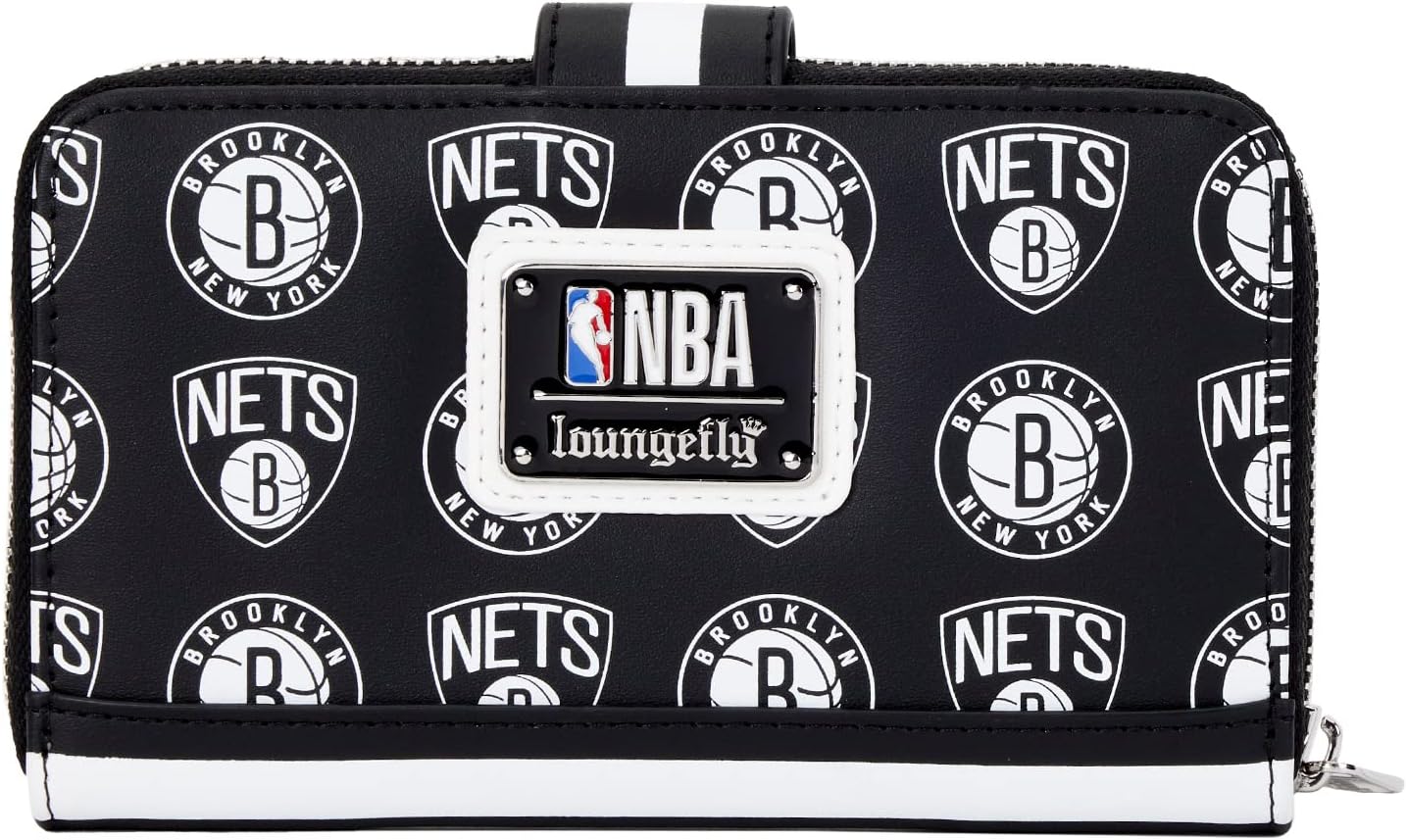 HOTLoungefly NBA: Brooklyn Nets Logo Wallet