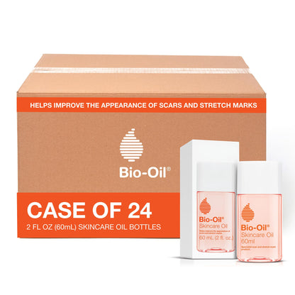 HOTBio-Oil Skincare Body Oil Serum, Scars & Stretch Marks, 6.7 fl oz | Dermatologist Recommended, Vitamin E & A, Dry & Sensitive Skin, Non-Comedogenic, Face and Body, Scar Treatment