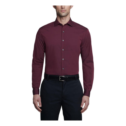 HOTKenneth Cole Unlisted Men's Slim Fit Solid Dress Shirt - Amazon Exclusive