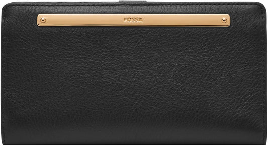 HOTFossil Women's Liza Leather Slim Bifold Wallet for Women