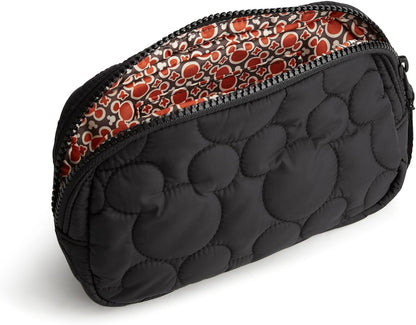 HOTVera Bradley Women's Disney Featherweight Woodward Small Belt Bag – Quilted Crossbody Purse – Moonless Night