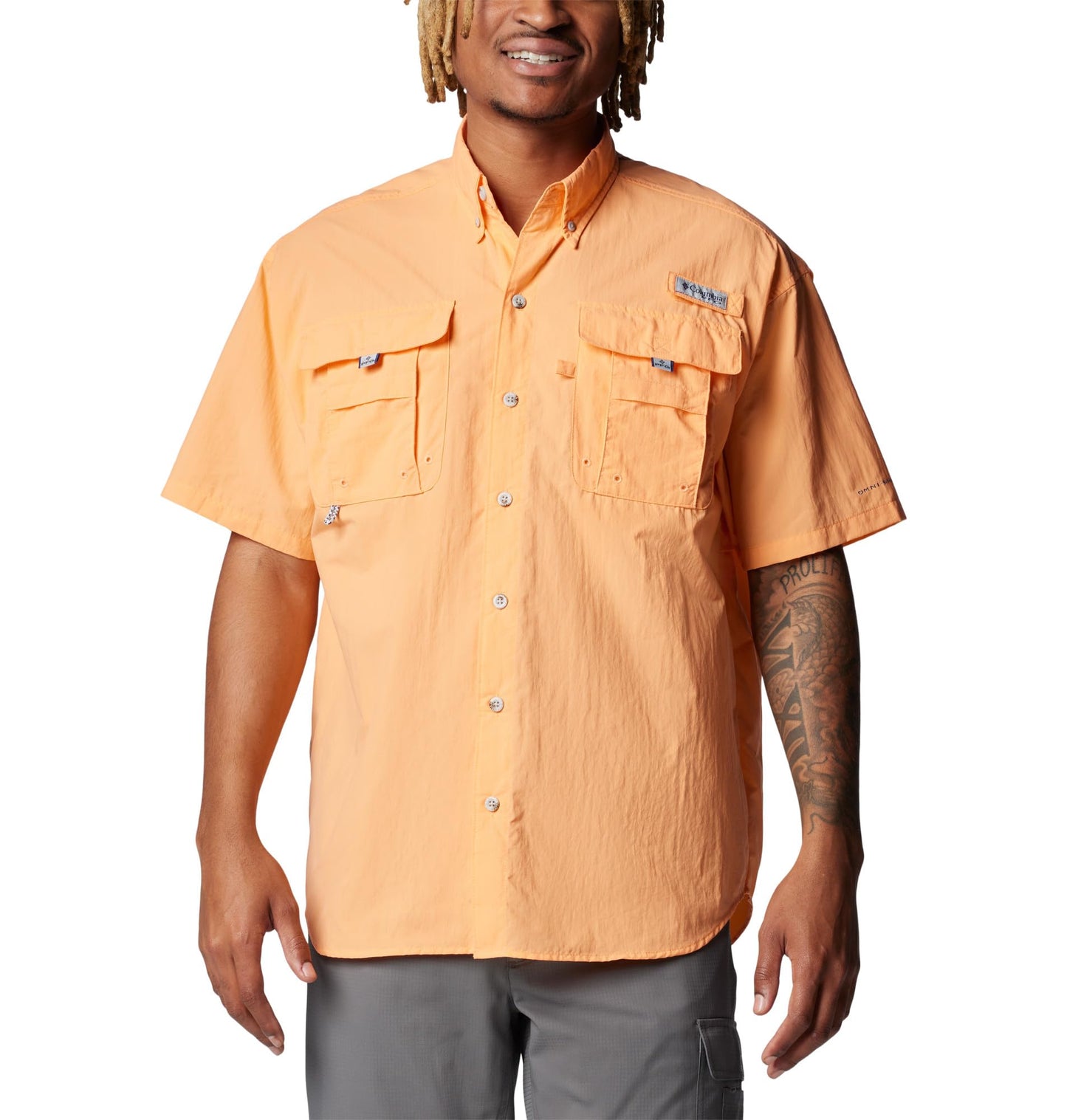 HOTColumbia Men's PFG Bahama II Short Sleeve Fishing Shirt
