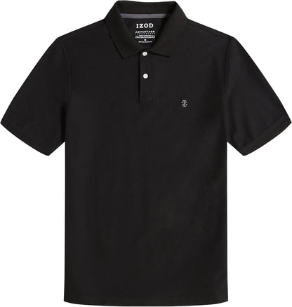 HOTIzod Men's Advantage Performance Short Sleeve Fashion Polo Shirt