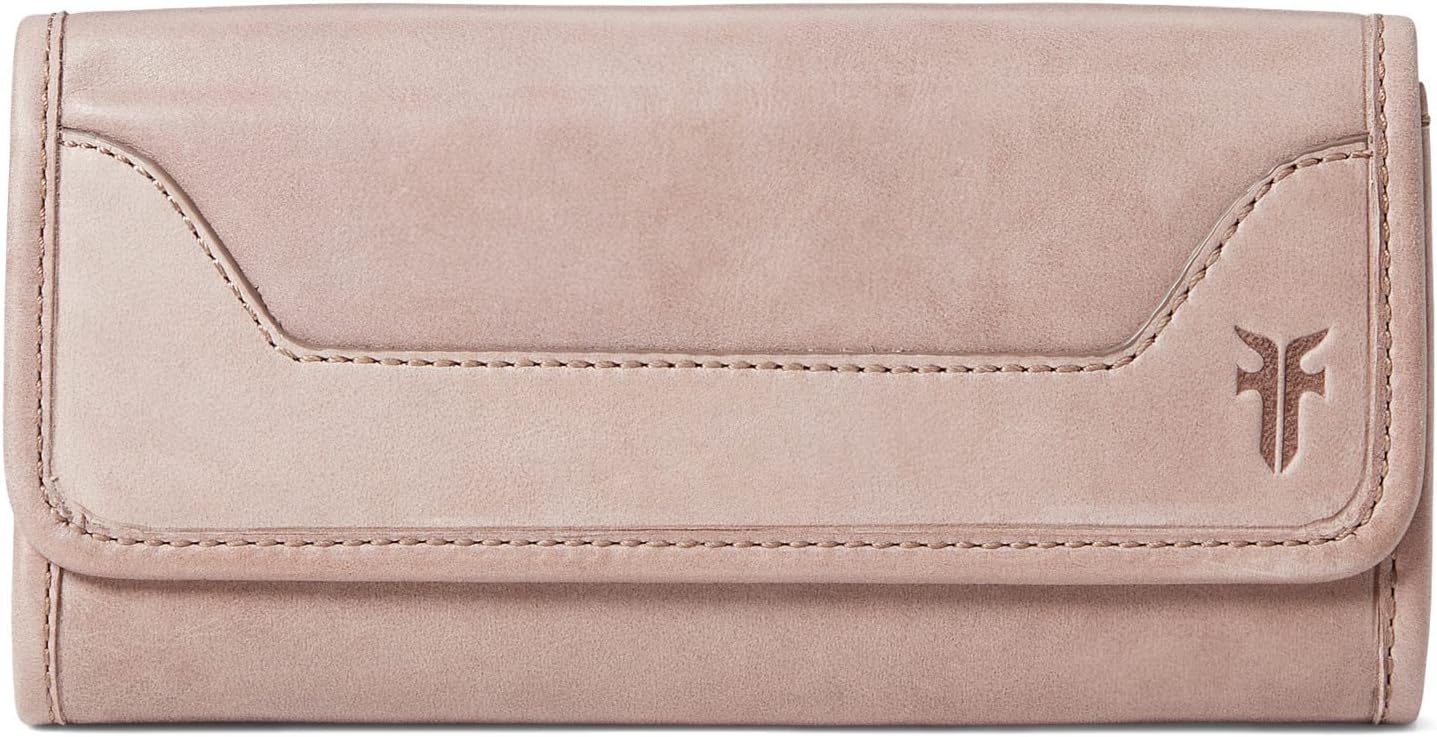 HOTFrye Melissa Wallet Cognac Antique Pull Up One Size
