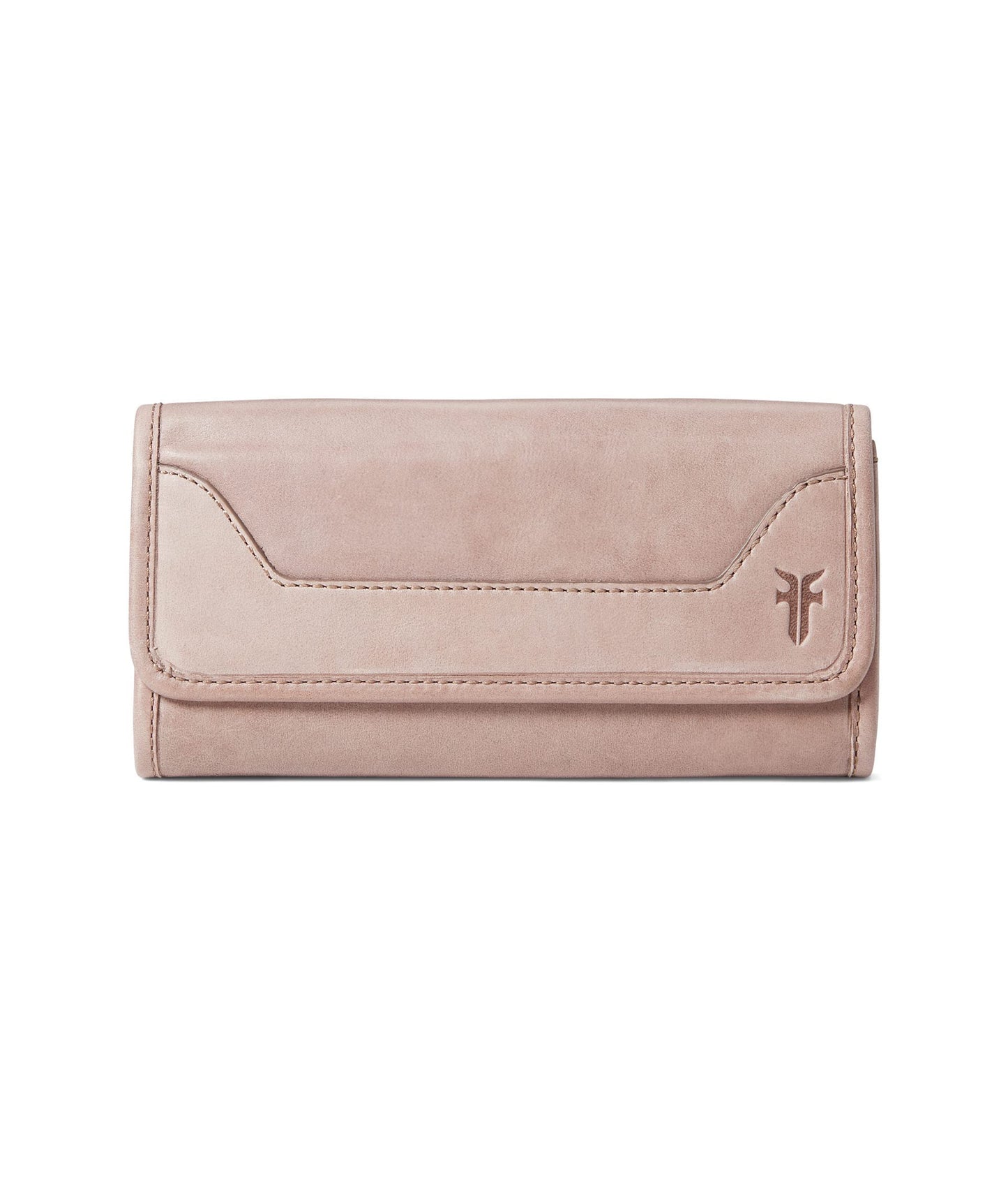 HOTFrye Melissa Wallet Cognac Antique Pull Up One Size