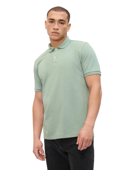 HOTGap Men's Stretch Pique Polo Shirt