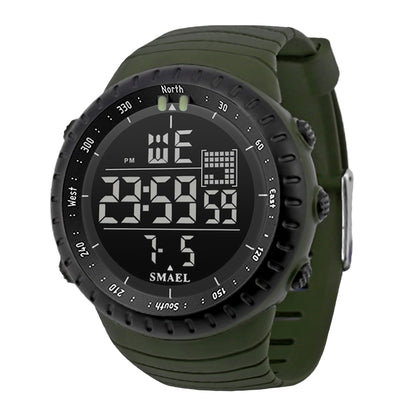 HOTL LAVAREDO Mens Digital Watch Sports Military Watches Waterproof Outdoor Chronograph Wrist Watches for Men with LED Back Ligh/Alarm/Date