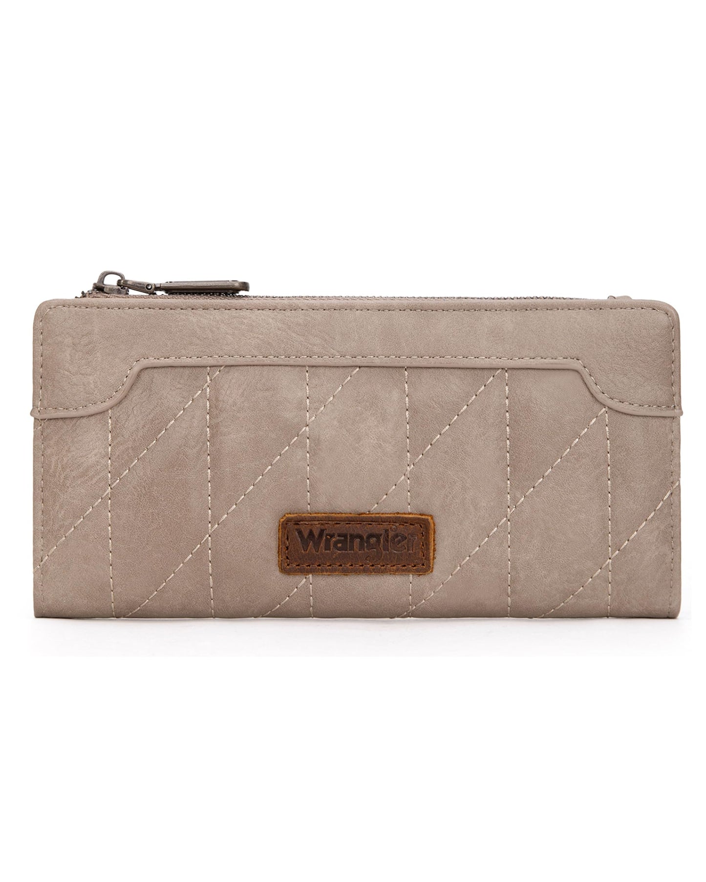 HOTMontana West Wrangler Cow Print Wallets Womens Bifold Credit Card Wallet Women's Wallets, Card Cases & Money Organizers Brown Wallet for Women Ladies Female Cash Wallett with Smooth Zipper