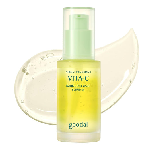 HOTGOODAL Vitamin C Brightening Serum ALPHA | 5% Niacinamide & Exosome for Dark Spot Care | Gentle Daily Facial Serum for Radiant Glow Skin | Green Tangerine | Korean Skincare | 1.01 fl oz (30ml)