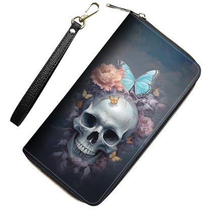 HOTWomens Wallet,RFID Blocking Large Capacity Clutch,Zip Around Leather Purse with 8 Card Slots,Bill Compartments Coin Pocket - Dragon