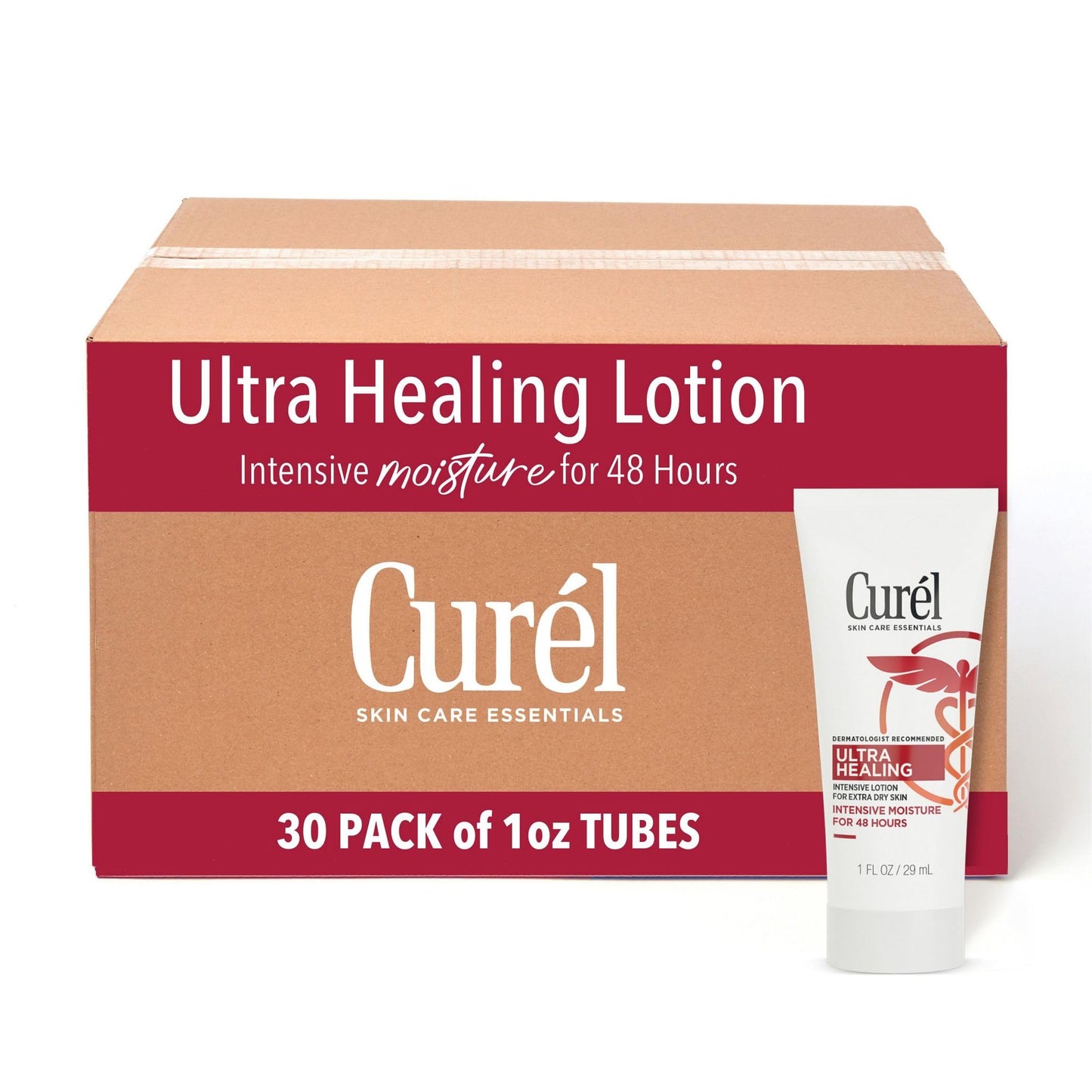 HOTCurel Ultra Healing Intensive Fragrance-Free Lotion For Extra-Dry Skin, Dermatologist Recommended, Ideal for Sensitive Skin, Cruelty Free, Paraben Free, 20 Oz | Repairs Moisture Barrier, Ceremides, Dry & Sensitive Skin, Eczema-Prone, Dermatologist Reco