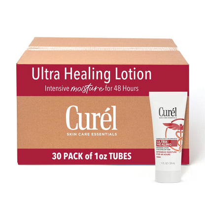 HOTCurel Ultra Healing Intensive Fragrance-Free Lotion For Extra-Dry Skin, Dermatologist Recommended, Ideal for Sensitive Skin, Cruelty Free, Paraben Free, 20 Oz | Repairs Moisture Barrier, Ceremides, Dry & Sensitive Skin, Eczema-Prone, Dermatologist Reco