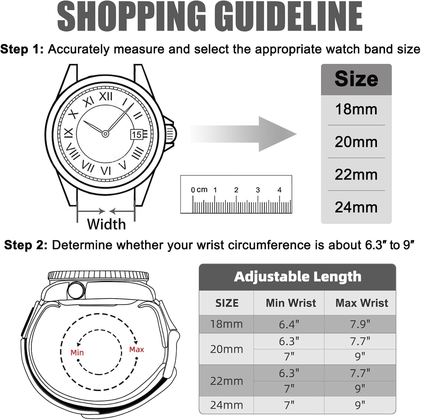 HOTRitche Christmas Gift Nylon Sport Watch Band for men women Quick Release 20MM 22MM Replacement Watch Strap Compatible with Timex Expedition watch Black/Navy Blue/Crimson Red/Pumpkin Orange/Army Green, White Elephant Gifts, Stocking Stuffers For Men