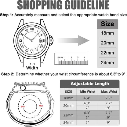 HOTRitche Christmas Gift Nylon Sport Watch Band for men women Quick Release 20MM 22MM Replacement Watch Strap Compatible with Timex Expedition watch Black/Navy Blue/Crimson Red/Pumpkin Orange/Army Green, White Elephant Gifts, Stocking Stuffers For Men