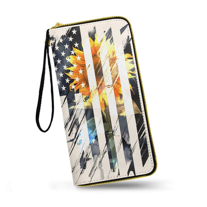 HOTColorful Tie-Dye Large Capacity Wristlet Wallet for Women Gradient Spiral Long Zipper Purse Abstract Aesthetics Travel Wallet Clutch Bag Handbag with Coin Pocket