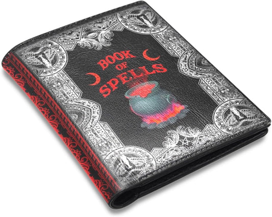 HOTBook Wallet, Book of Spells, Gothic Wallet