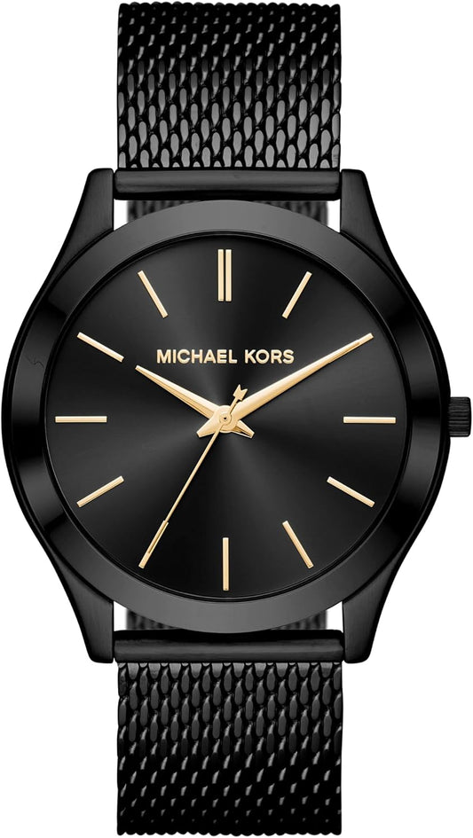 HOTMichael Kors Oversized Slim Runway Men's Watch, Stainless Steel Watch for Men