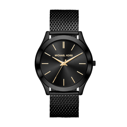 HOTMichael Kors Oversized Slim Runway Men's Watch, Stainless Steel Watch for Men