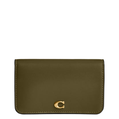 HOTCoach Womens Essential Slim Card Case Black One Size One Size