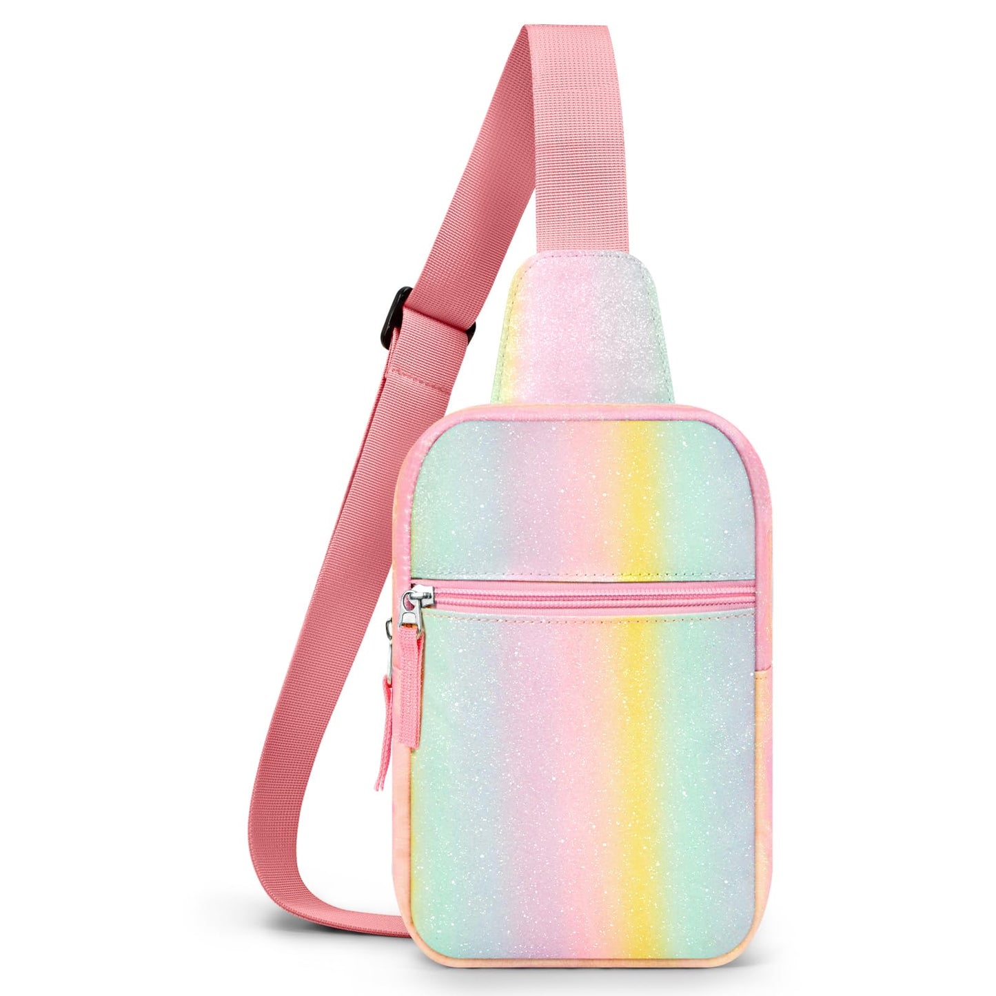 HOTBirthday Gifts for Girls 8-12, Tween Girl Fanny Pack Purse, Trendy Stuff | Back To School Gifts, Preppy Colorblock Design, Adjustable Crossbody Bag, Tween Girls Fashion, Lightweight Travel Essential