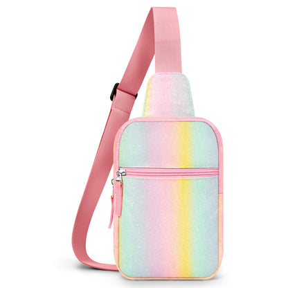HOTBirthday Gifts for Girls 8-12, Tween Girl Fanny Pack Purse, Trendy Stuff | Back To School Gifts, Preppy Colorblock Design, Adjustable Crossbody Bag, Tween Girls Fashion, Lightweight Travel Essential
