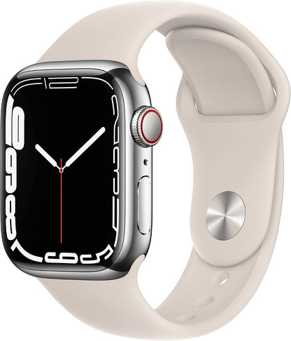 HOTApple Watch Series 7 (GPS, 45MM) - Midnight Aluminum Case with Midnight Sport Band (Renewed Premium)