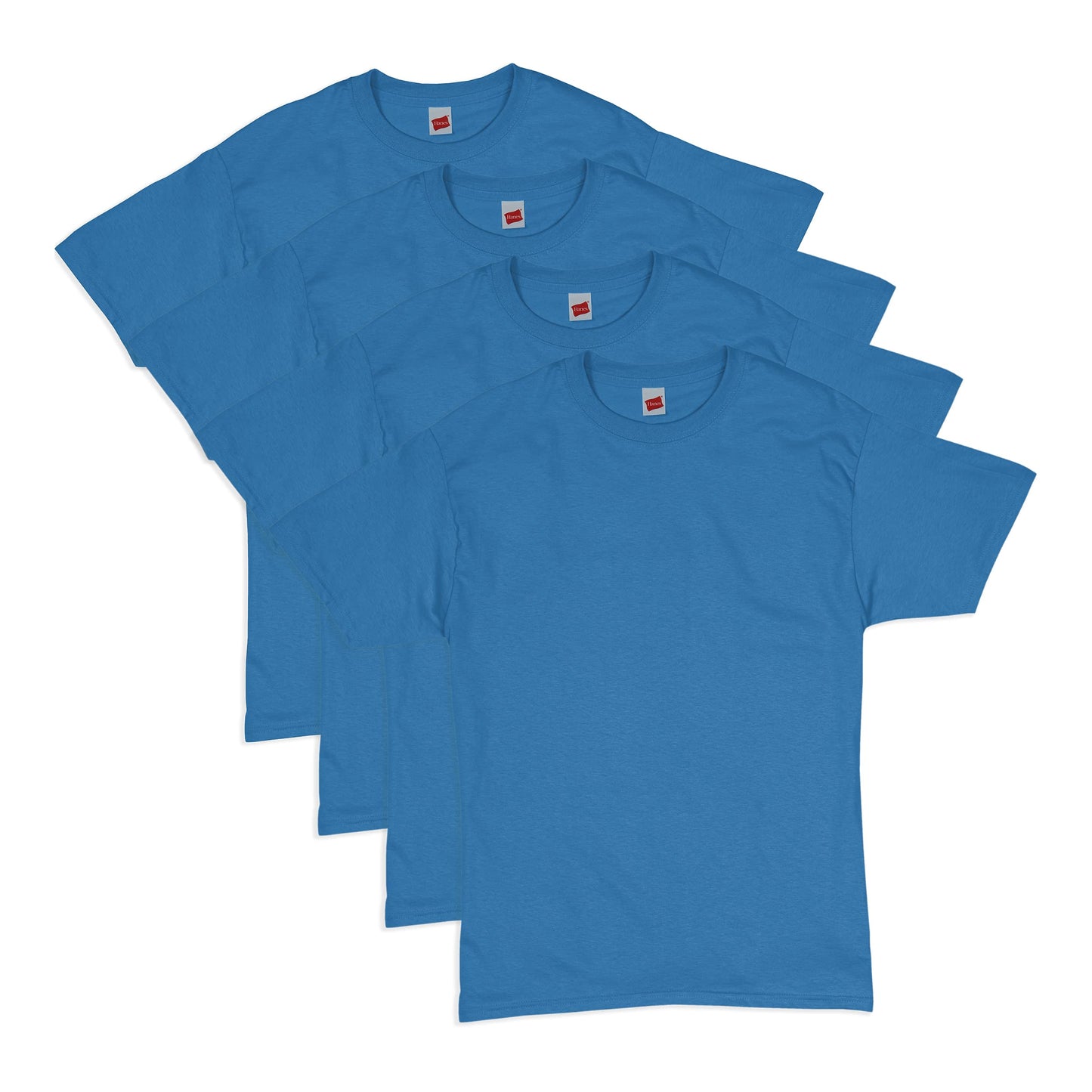 HOTHanes Men's T-Shirt Pack - 4 or 6 Pack - Essential-T Crewneck Cotton T-Shirts - Everyday Men's Clothing - Big & Tall