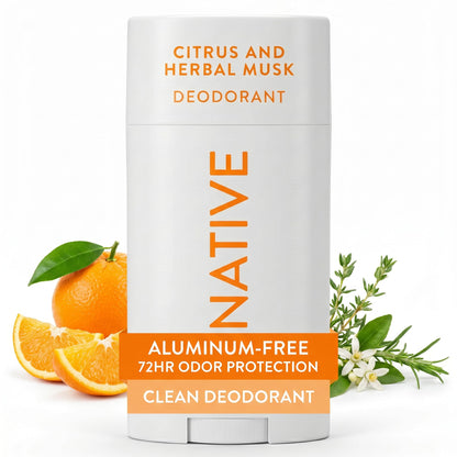 HOTNative Deodorant Contains Naturally Derived Ingredients, 72 Hour Odor Control, Deodorant for Women and Men, Aluminum Free, Coconut & Vanilla 2.65oz
