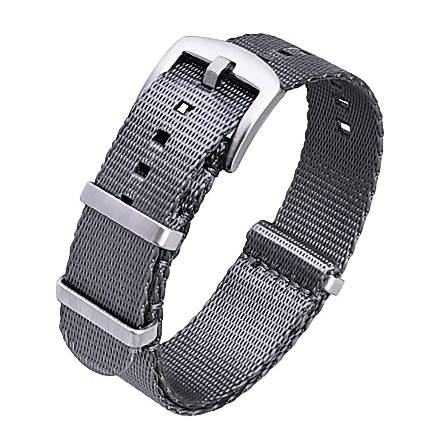 HOTRitche Military Ballistic Nylon Watch Strap with Heavy Buckle 18mm 20mm 22mm Premium Nylon Watch Bands for Men Women