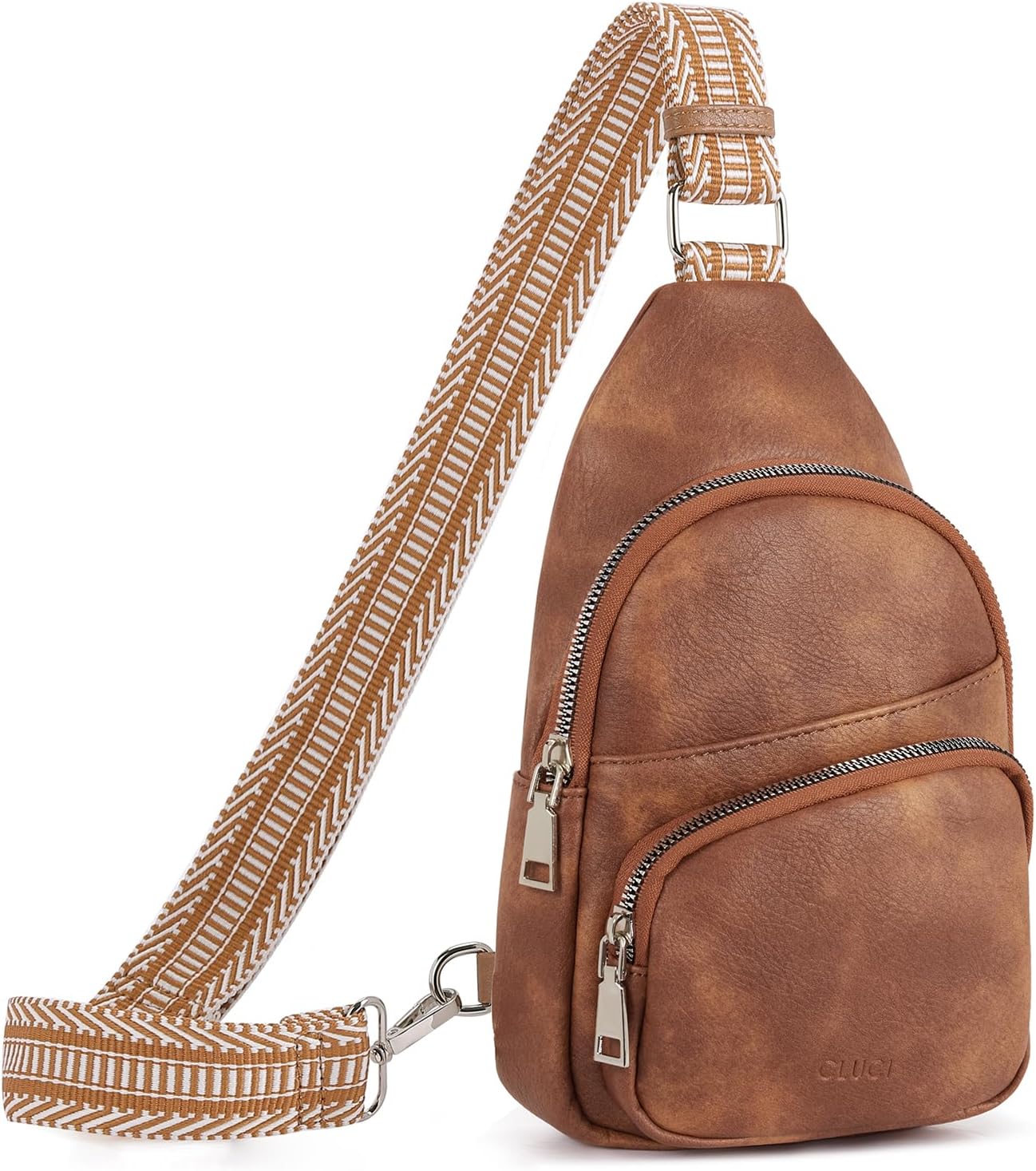HOTCLUCI Small Sling Bag for Women Bundles with Women Wallet