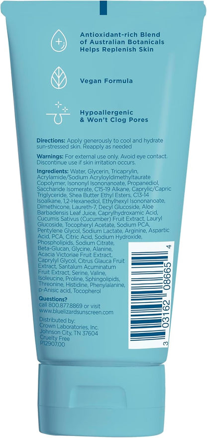 HOTAfter Sun Soothing Lotion, Lightweight Formula with Shea Butter, Soothes and Moisturizes, Proven to Reduce the Look of Redness, Instant Hydration, Vegan, Hypoallergenic, 6 oz.
