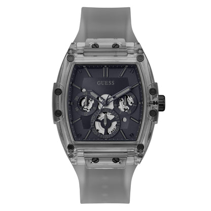 HOTGuess Men's GW0G Series| Analog Trend Watch| Polycarbonate Case| Silicone Bracelet | 50M Water Resistance
