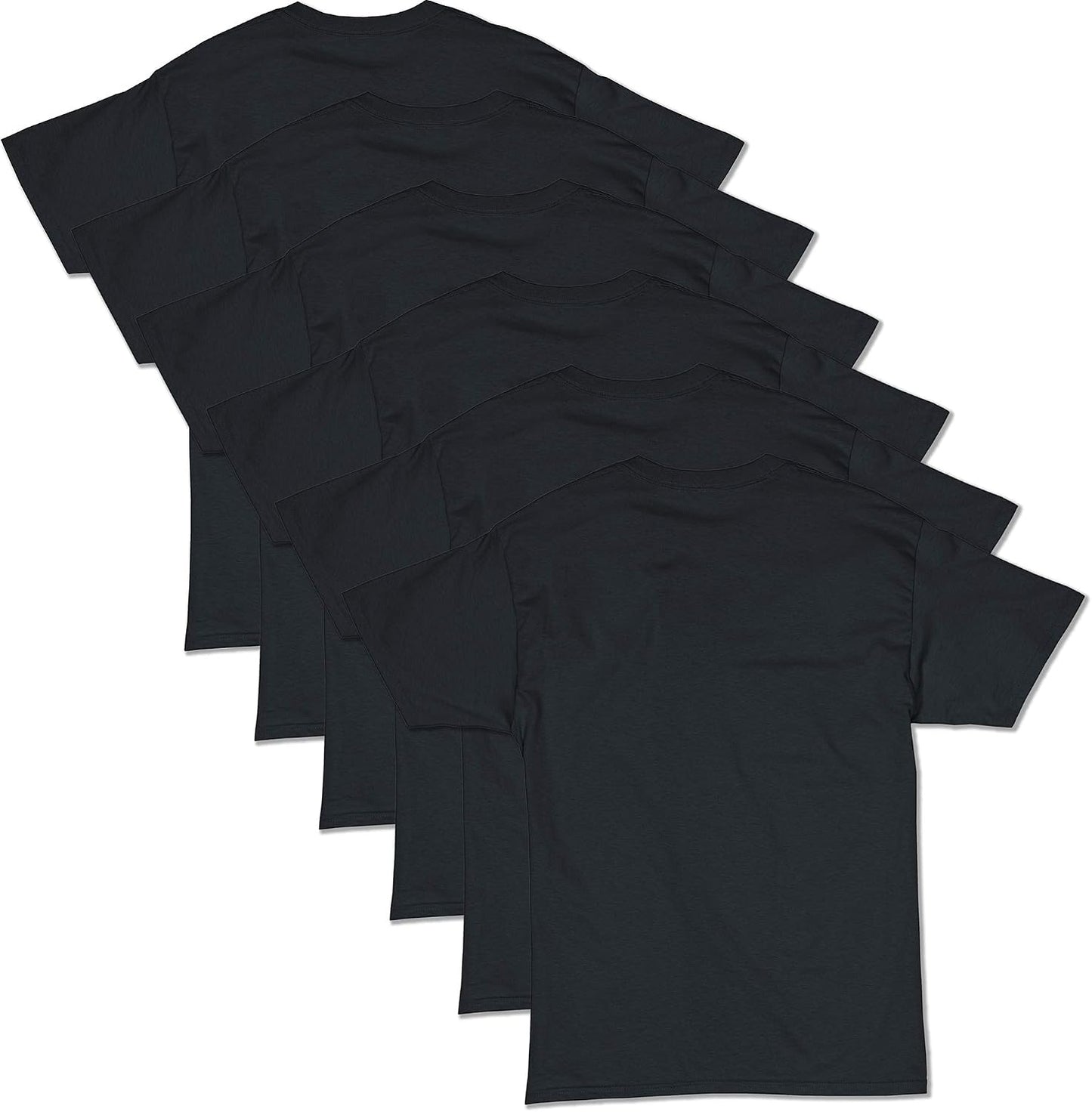 HOTHanes Men's T-Shirt Pack - 4 or 6 Pack - Essential-T Crewneck Cotton T-Shirts - Everyday Men's Clothing - Big & Tall