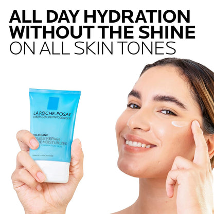 HOTLa Roche-Posay Toleriane Double Repair Matte Face Moisturizer, Daily Moisturizer For Oily Skin With Ceramide And Niacinamide For All Skin Tones, Oil Free, Non-Comedogenic, Available with SPF 30