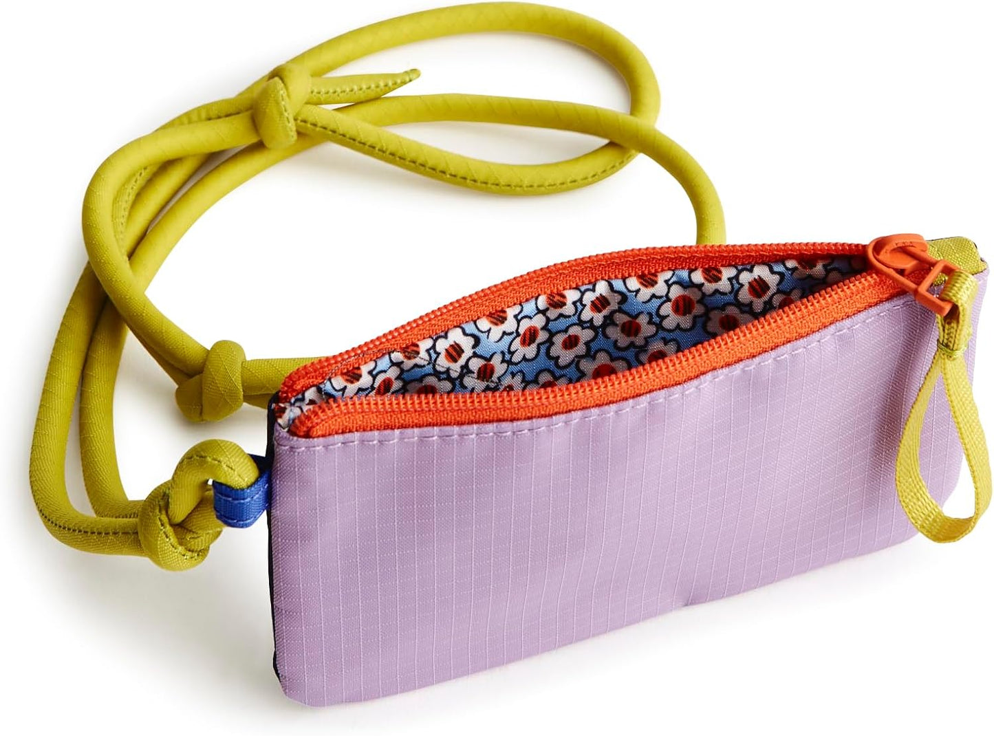 HOTVera Bradley Ripstop Polyester Zip Card Pouch Lanyard