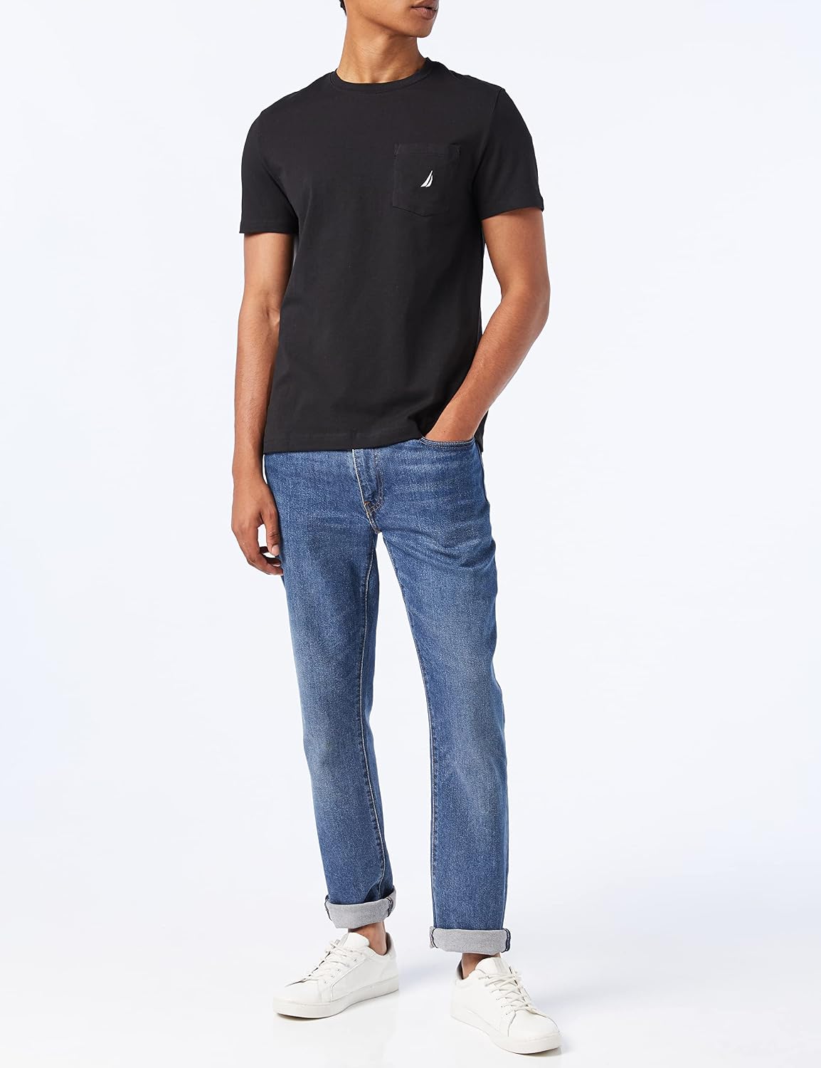 HOTNautica Men's Classic Fit Pocket T-Shirt | Designed Exclusively for Big & Tall Men