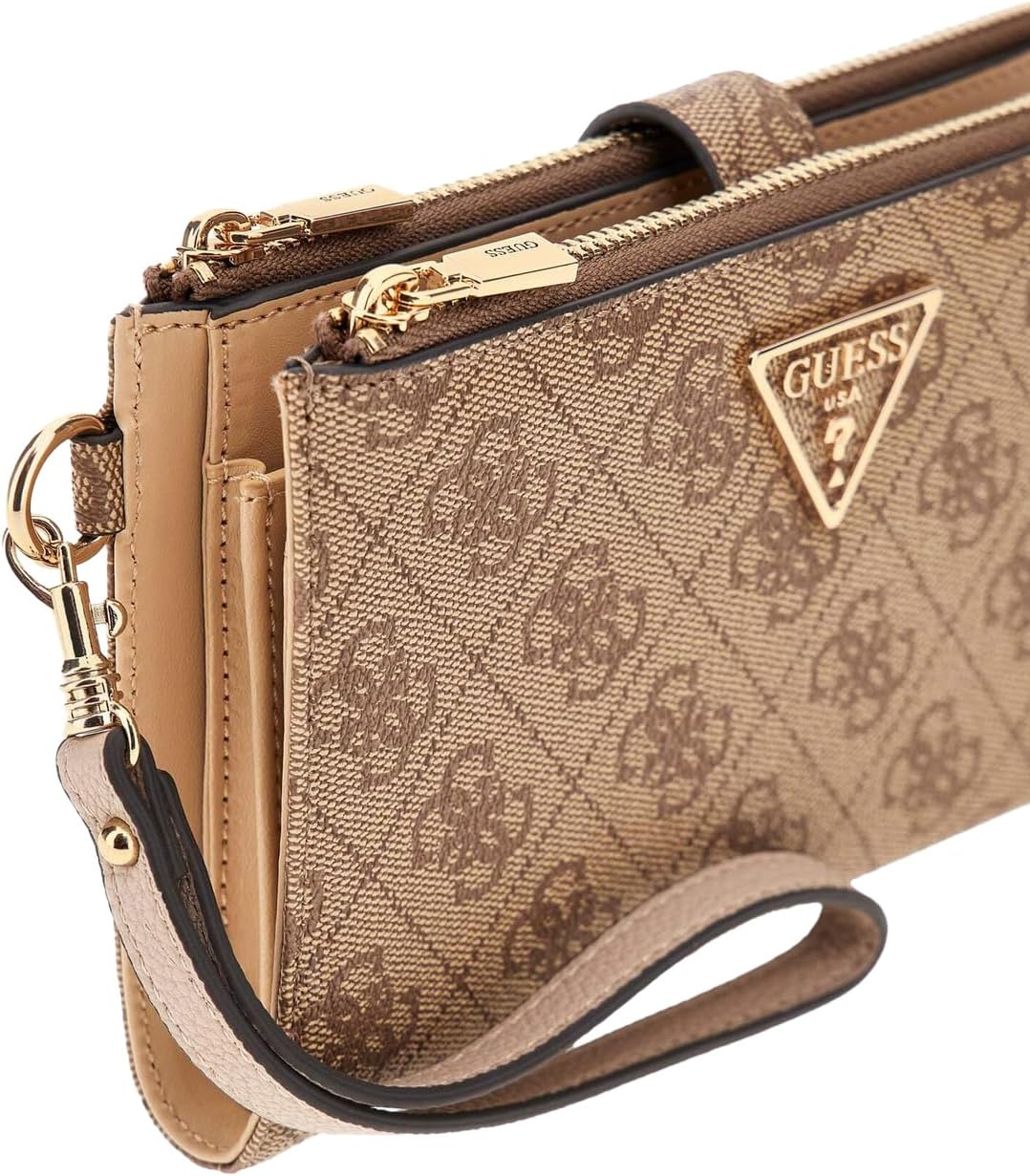 HOTGUESS Womens Laurel Ii Double Zip Organizer Wallet