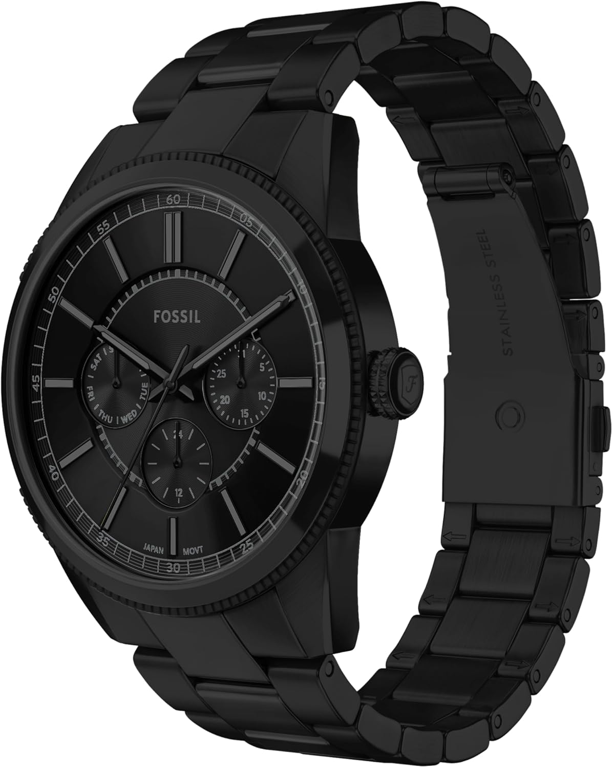 HOTFossil Men's Watch, Pearson Multifunction Stainless Steel Watch for Men