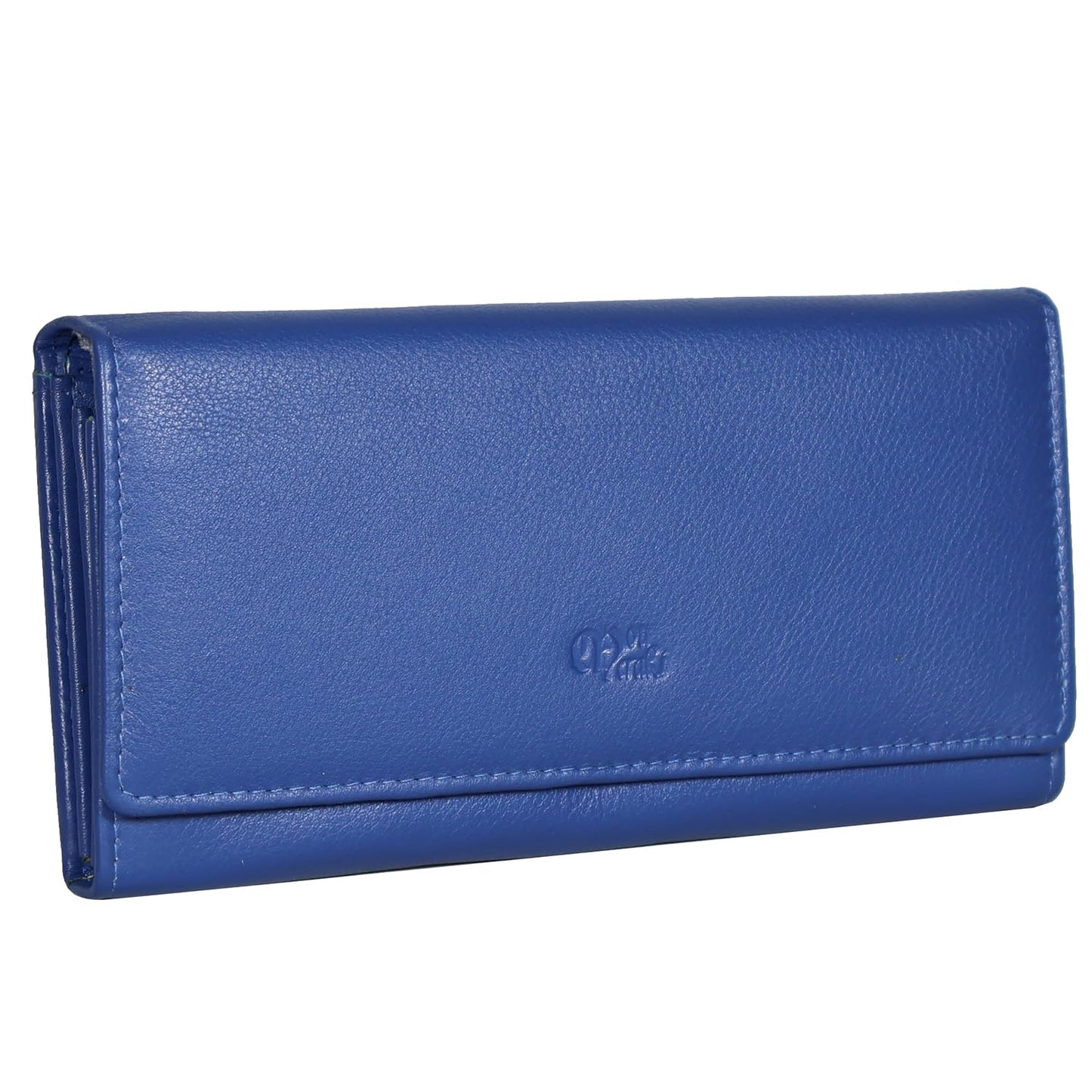 HOTWomen's Top Grain Leather Wallet, RFID Blocking Bifold clutch, 17 Card Slots, Zip Pocket Organizer, Elegant Gift for Women — Birthday, Valentine, Anniversary - TAUPE
