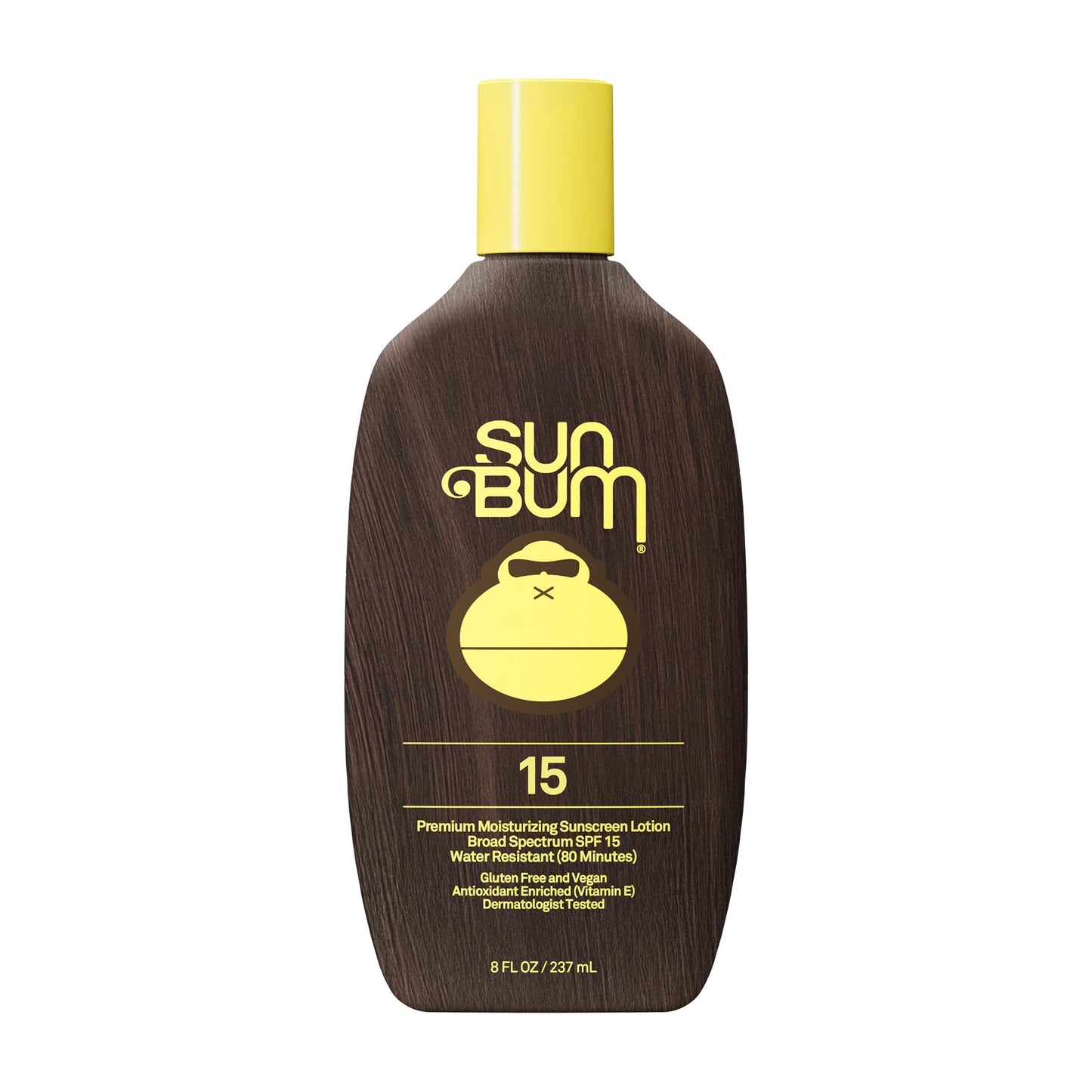 HOTSun Bum Original SPF 50 Sunscreen Body Lotion - Broad Spectrum Moisturizing Sunscreen with Vitamin E - Hawaii 104 Act Compliant (Made without Octinoxate & Oxybenzone) - 8 oz