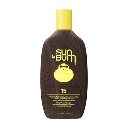 HOTSun Bum Original SPF 50 Sunscreen Body Lotion - Broad Spectrum Moisturizing Sunscreen with Vitamin E - Hawaii 104 Act Compliant (Made without Octinoxate & Oxybenzone) - 8 oz