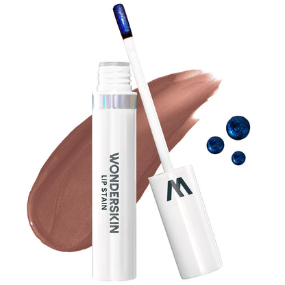HOTWonderskin Wonder Blading All Day Lip Stain Peel Off Masque - Long Lasting, Waterproof and Transfer Proof Nude Lip Tint, Matte Finish Peel Off Lip Stain (Whimsical Masque)