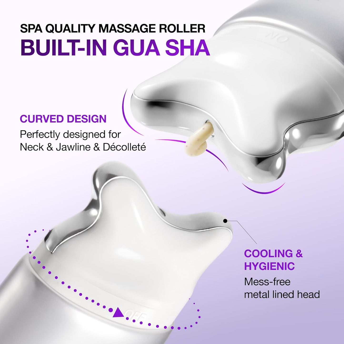 HOTANUA Collagen Retinol Refining Gua Sha Cream, Neck Cream For Lifting & Firming, Jawline to Décolleté, Daily Moisturizer, Fine Line Care, Neck Massager, Korean Skin Care, 2.7fl.oz