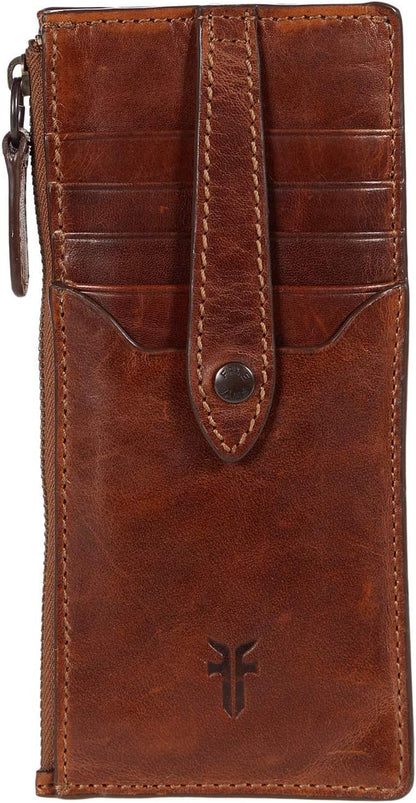 HOTFrye Women's Melissa Snap Card Wallet, Stylish Design with Holder & Slots, Compact for Purse