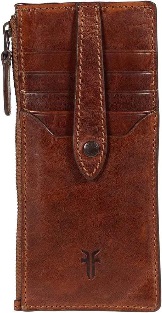 HOTFrye Women's Melissa Snap Card Wallet, Stylish Design with Holder & Slots, Compact for Purse